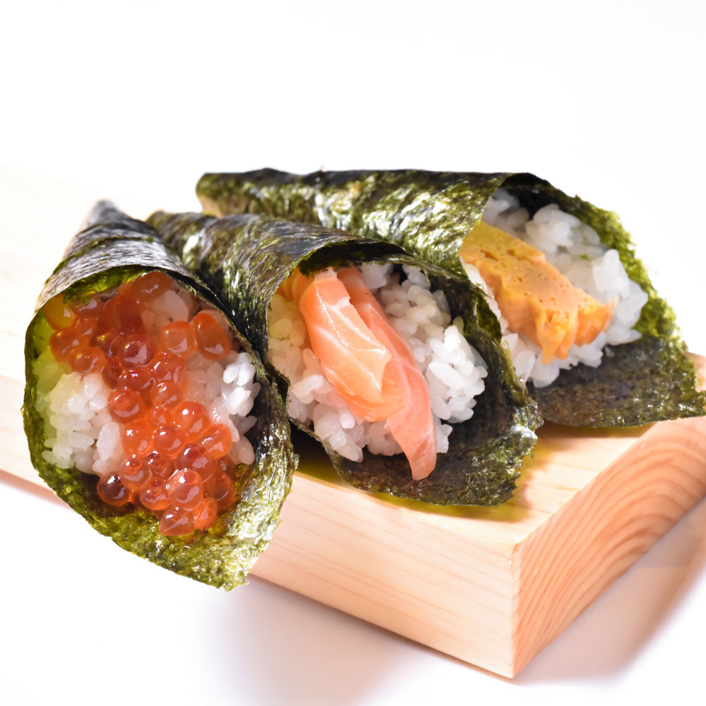 板前手巻き寿司江戸前3本セット 板前手巻き寿司江戸前3本セット